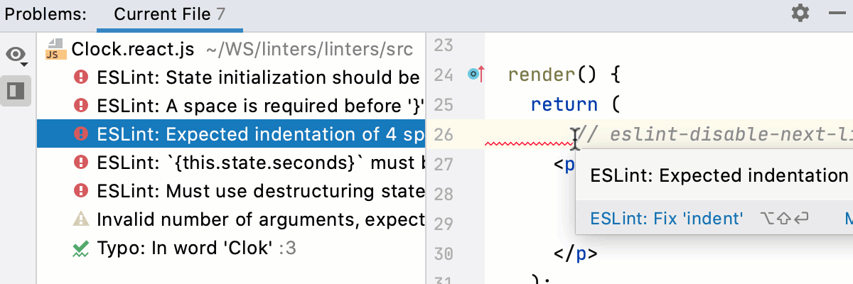 https://resources.jetbrains.com/help/img/idea/2021.1/ws_js_linters_problems_tw_preview_pane_light.png