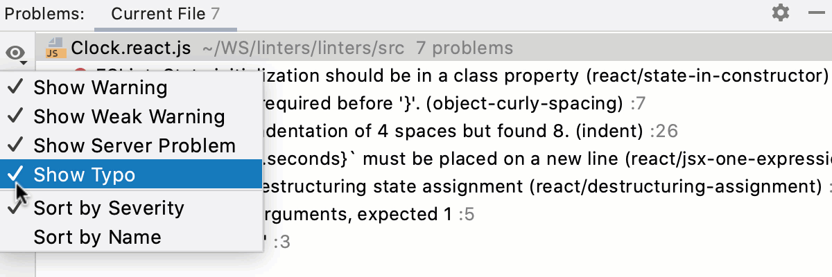 https://resources.jetbrains.com/help/img/idea/2021.1/ws_js_linters_problems_tw_view_options_light.png