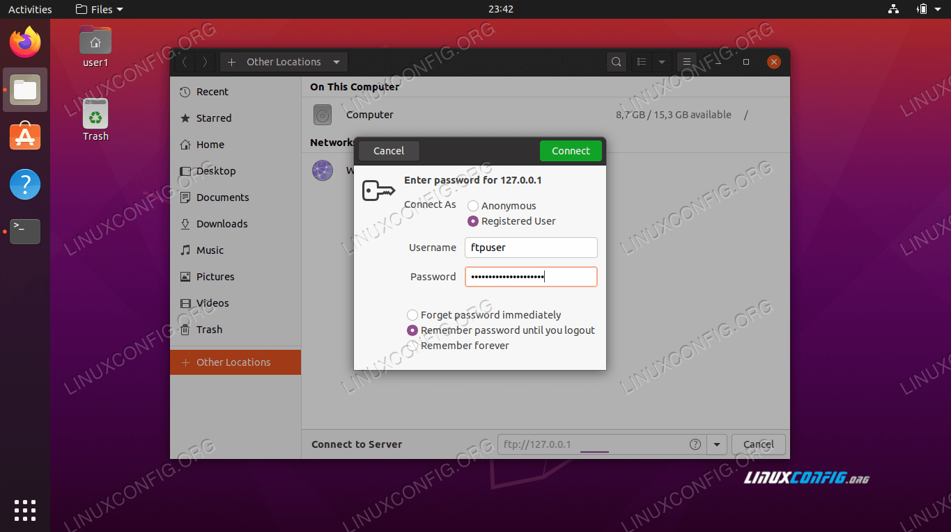 How to setup FTP server on Ubuntu 20.04 Focal Fossa Linux