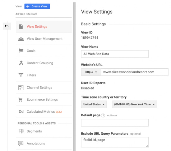 screen shot of cleanup filter ranking all the query filters in a query list