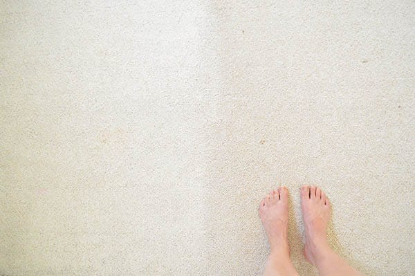 how to paint carpet