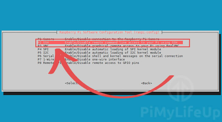 Enabling SSH On the Raspberry Pi for SFTP Menu