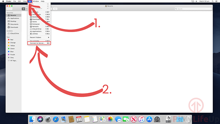 Mac OS X Connect to AFP protocol