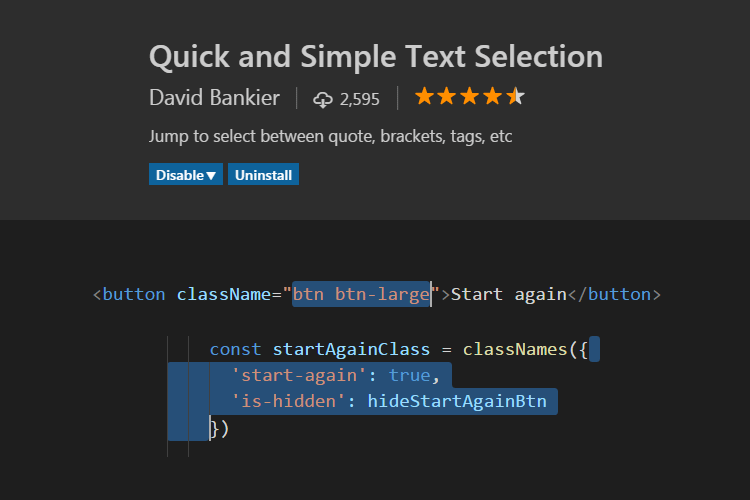 Quick and Simple Text Selection