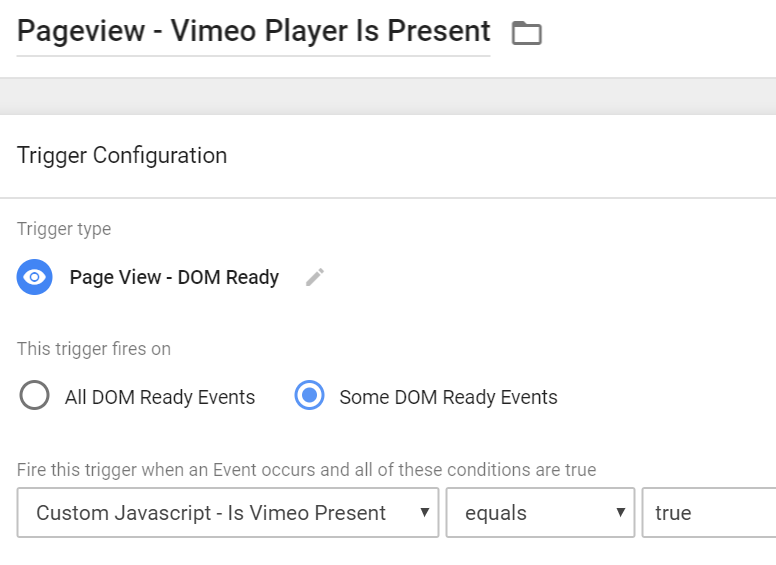 track vimeo player with google tag manager