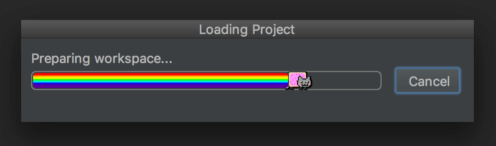 nyan progress bar